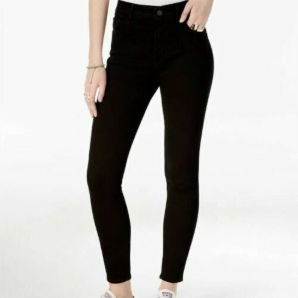 (NWT) M1858 Women's Black Alice High Rise Tech Flex Skinny Jeans Size 00/24